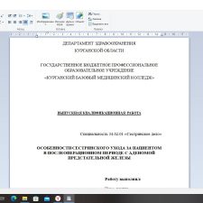 Иллюстрация №1: Особенности сестринского ухода за пациентом в послеоперационном периоде с аденомой предстательной железы (Дипломные работы - Хирургия).